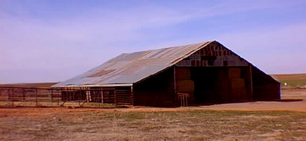 Hay barn